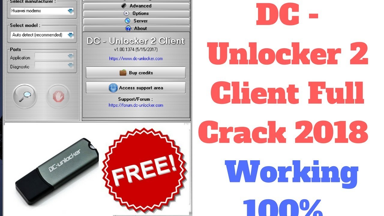 dc unlocker free credits